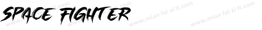 Space fighter字体转换